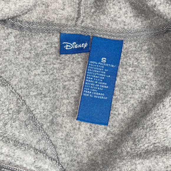 Rare Disney Tinker Bell Gray Zipper Hoodie Sweatshirt Par Excellence Tink - Picture 6 of 8